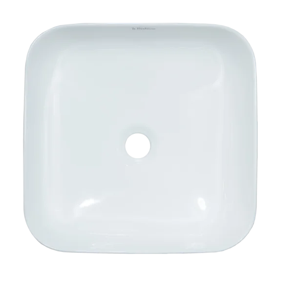 Lavamanos de sobreponer square White - Image 2